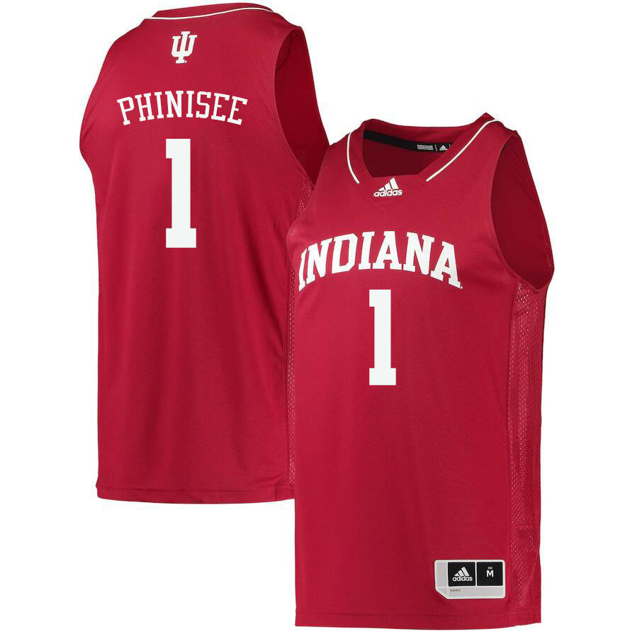 Men #1 Rob Phinisee Indiana Hoosiers College Basketball Jerseys Sale-Crimson